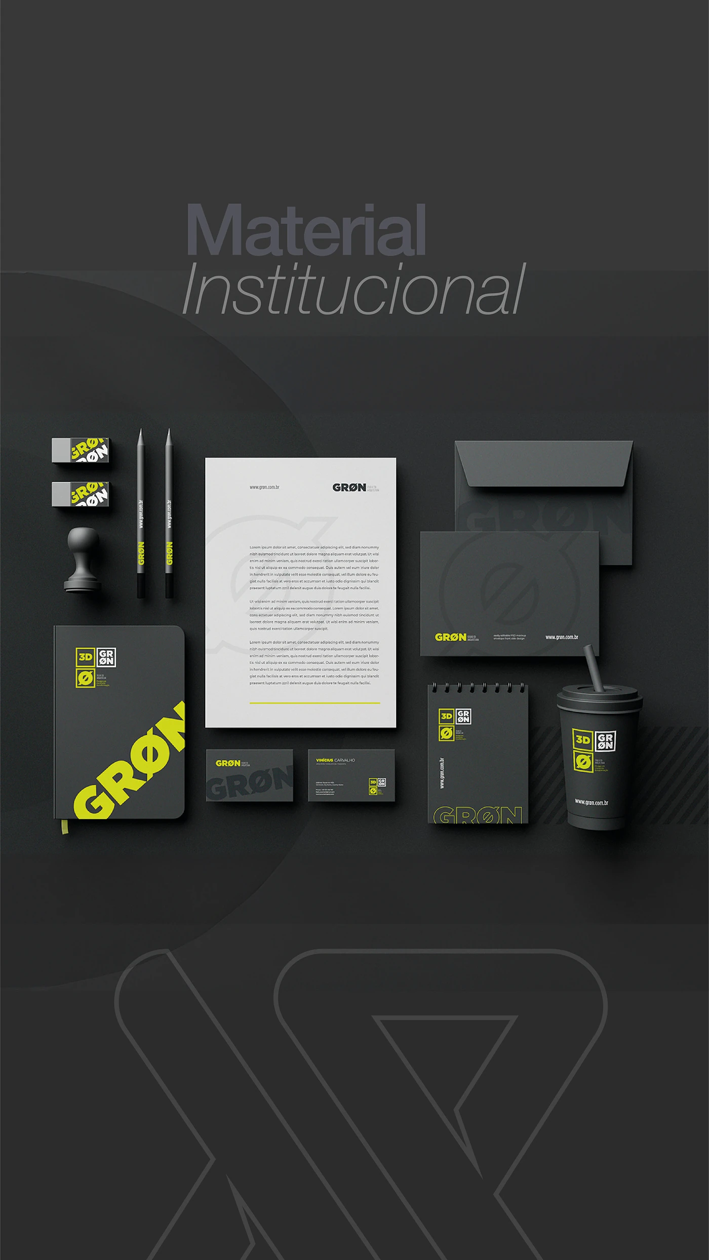 Grøn · Material institucional