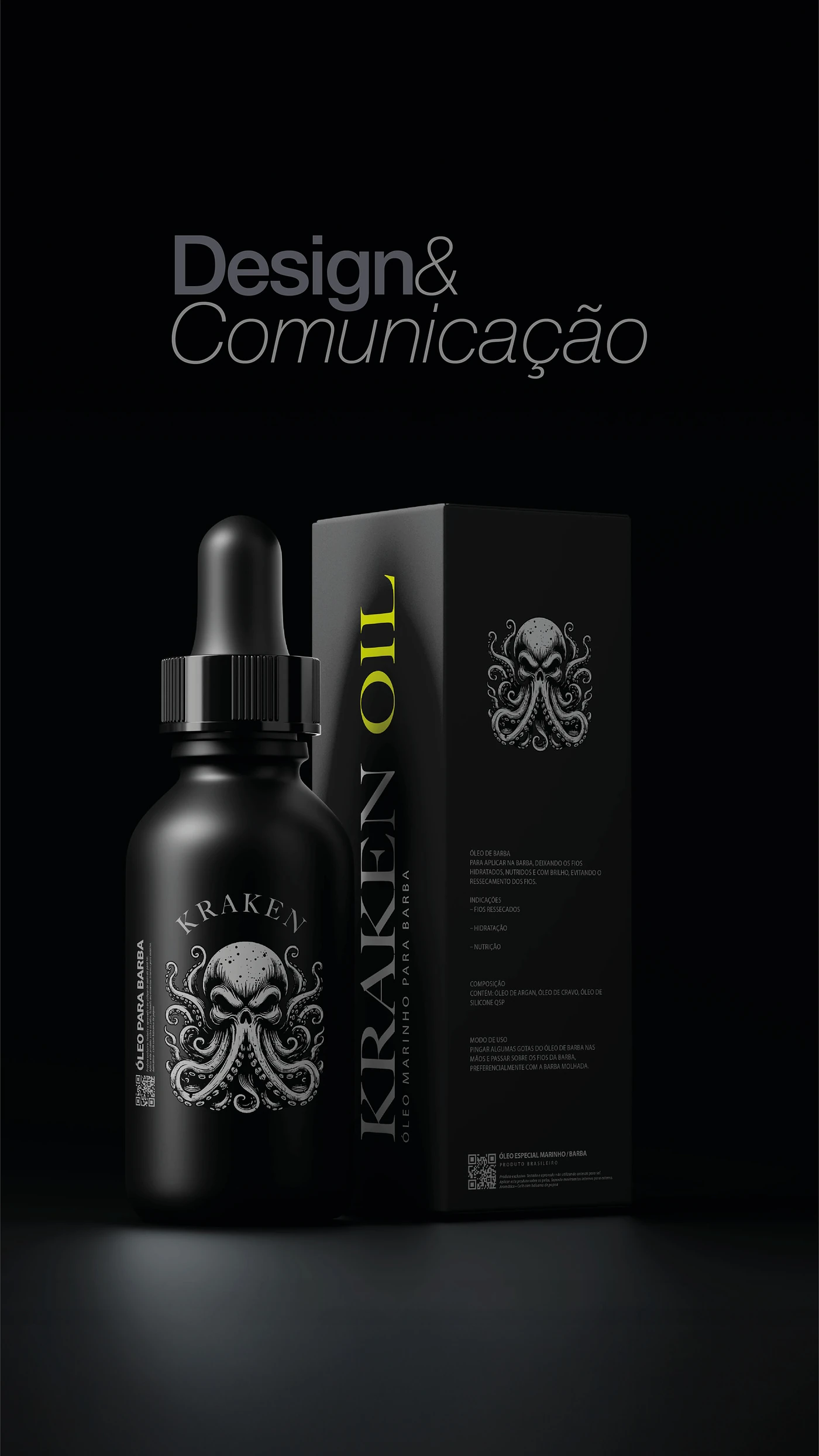 Kraken Oil · Design e comunicação