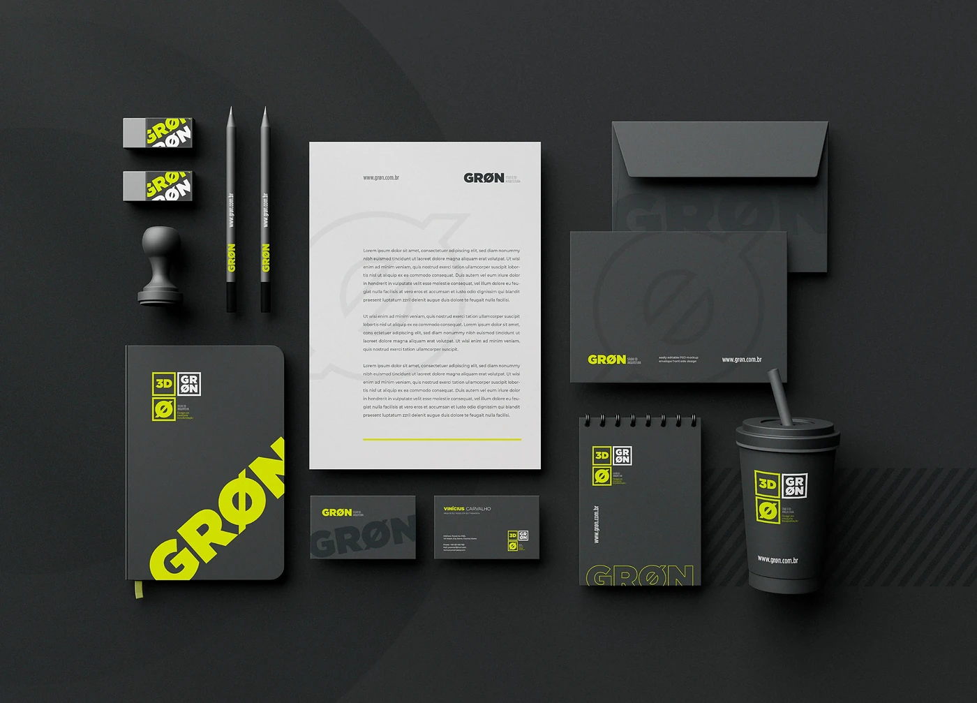 Grøn · Papelaria
