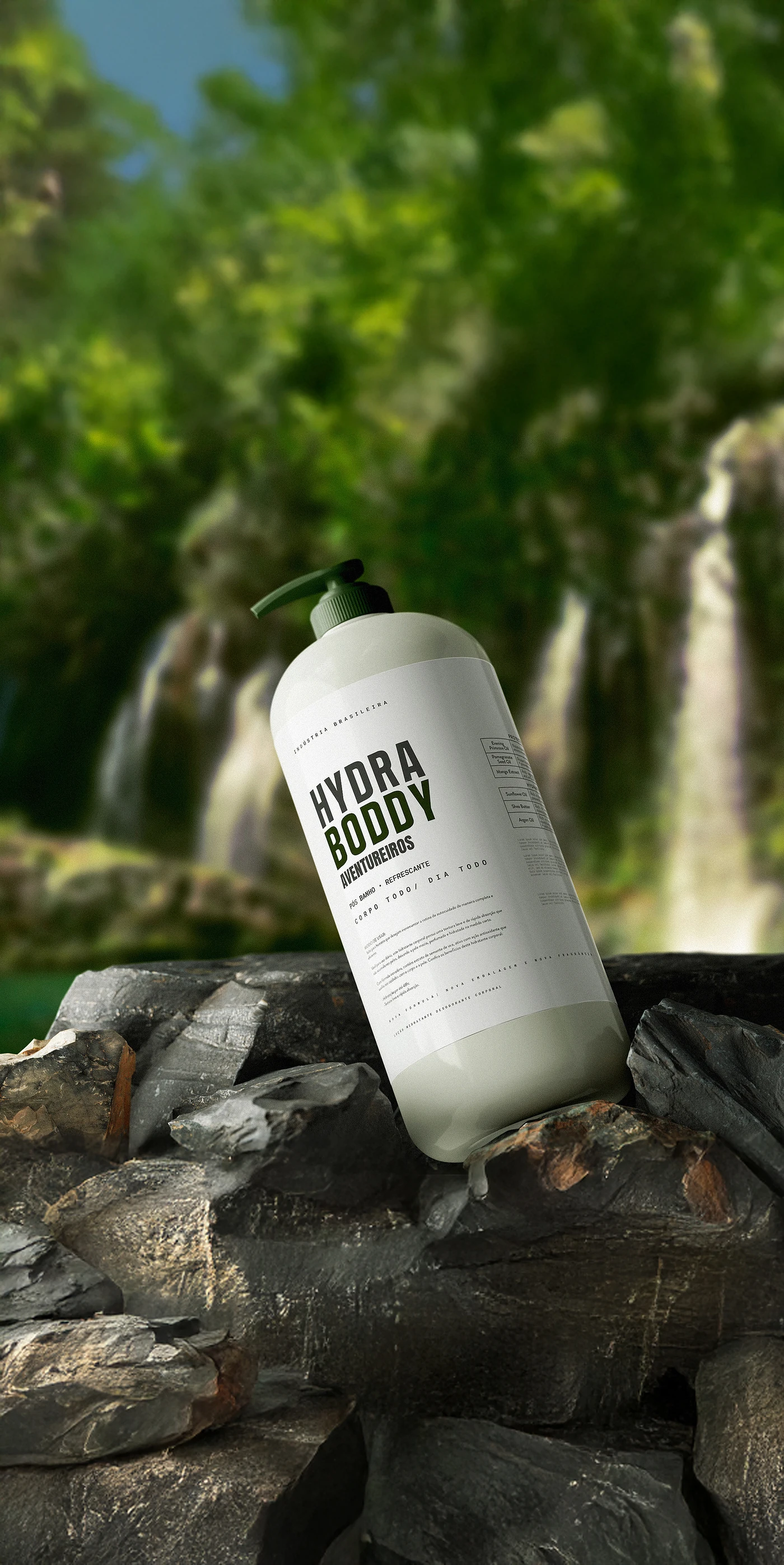 Hydra Body · Frasco pump