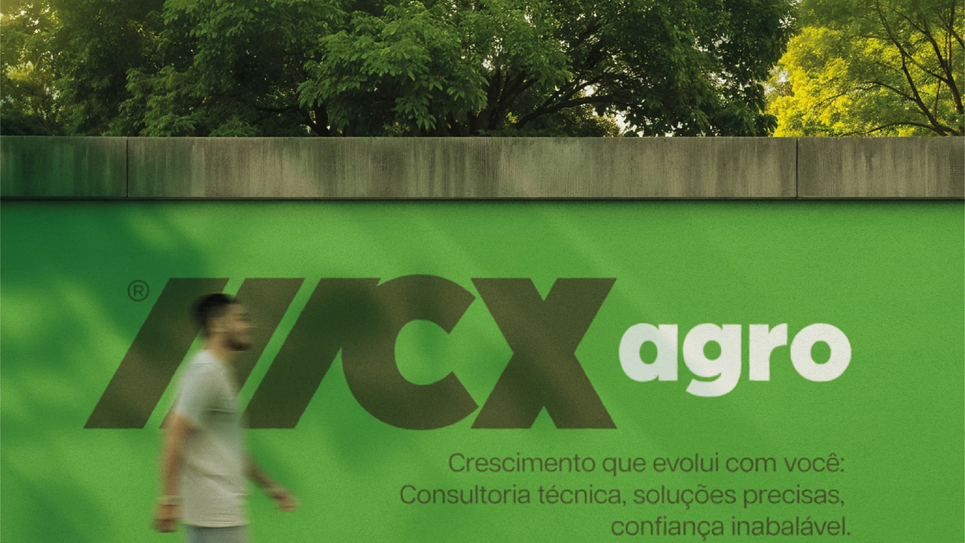MCX Agro · Uma marca do agro feita para rodar estrada, campo e feira.