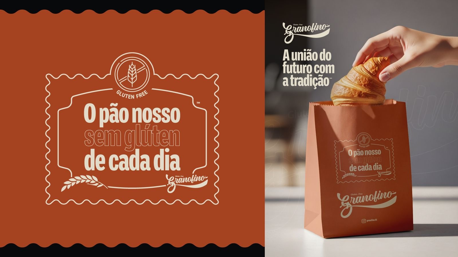 Granofino · Embalagem e selo