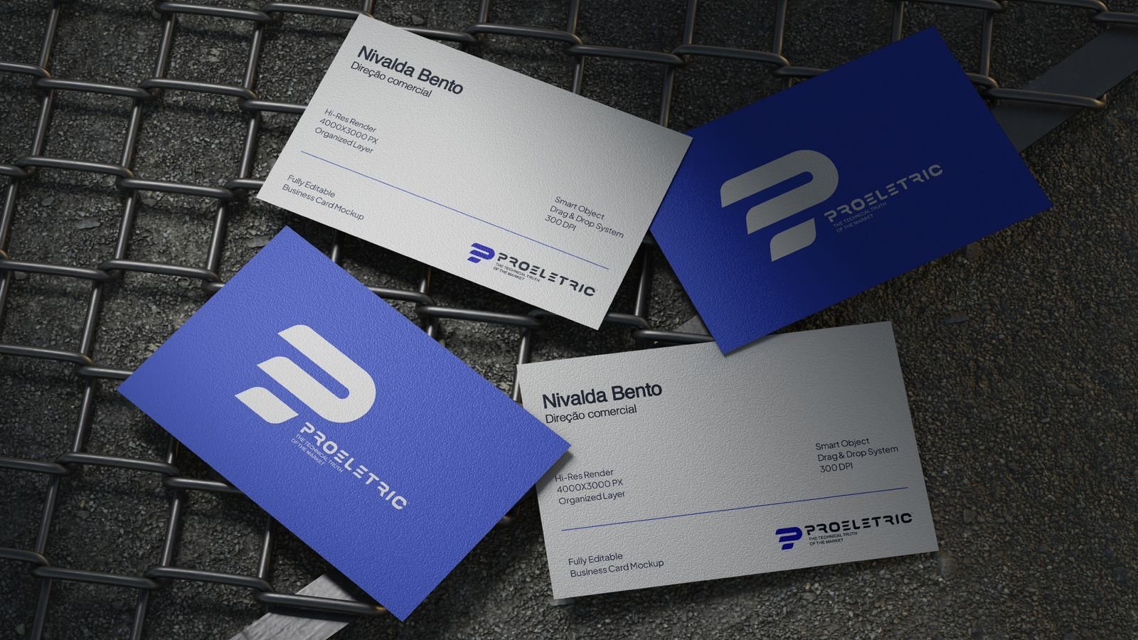 Proeletric · Cartões de visita